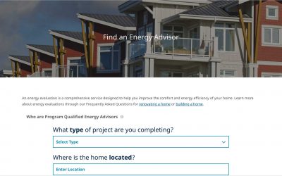 Energy Advisor Online Search Tool Debuts