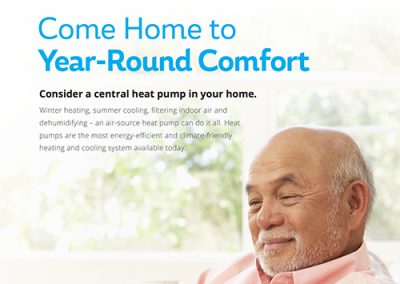 Central Heat Pump Marketing & Info Sheet