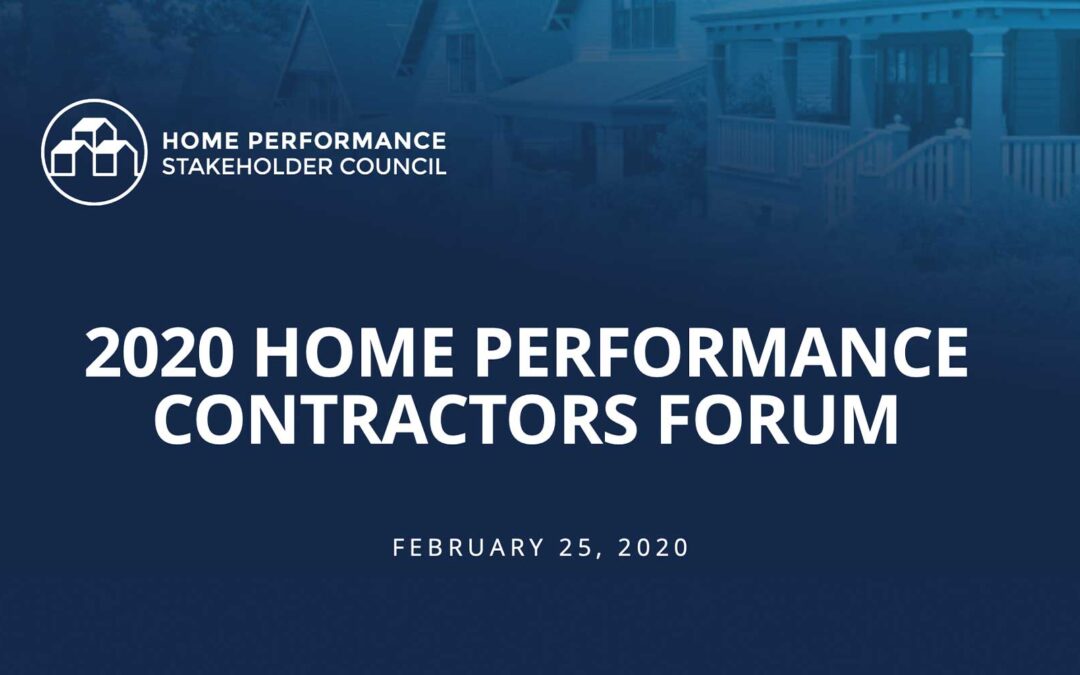 2020 Contractors’ Forum
