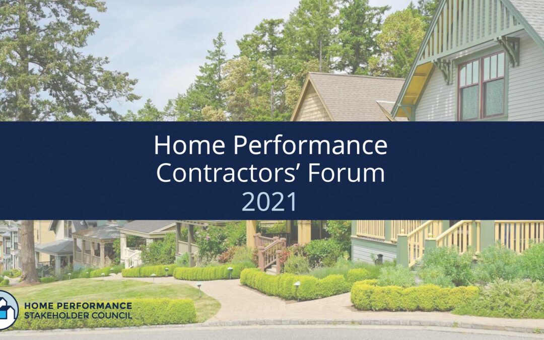 2021 Contractors’ Forum