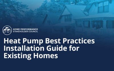Webinar: Heat Pump Best Practices Installation Guide For Existing Homes